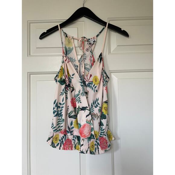 Heartloom (REVOLVE) Cora Floral Wrap Top *Imperfect - Picture 2 of 7